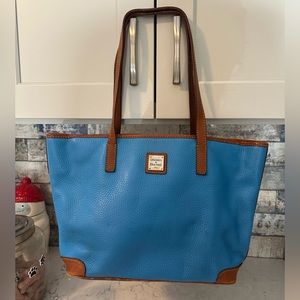Dooney and Burke blue pocket book